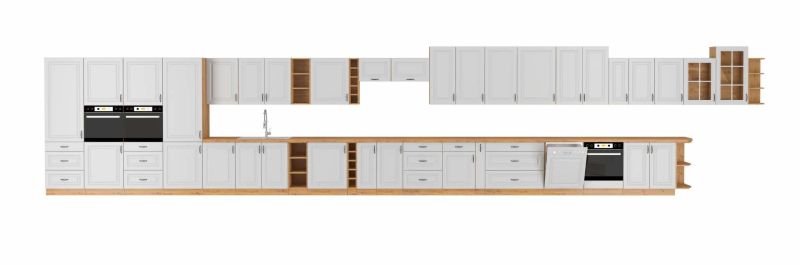 Kuchyňská linka STILLO BÍLÁ / ARTISAN I