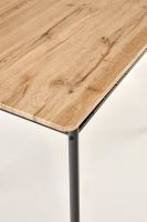 Jídelní set FAUST dub přírodní/černá