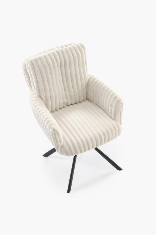 Jídelní židle K572 krémová