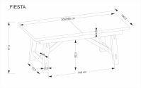 Jídelní stůl FIESTA