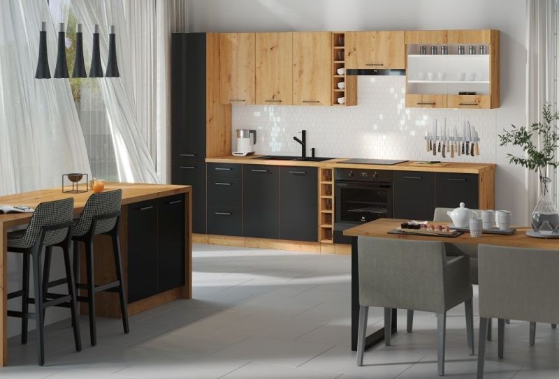 Spodní zásuvková skříňka MODERNA 40 D 3S BB