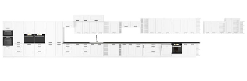 Spodní skříňka LUNNA BÍLÁ 60 D 3S BB