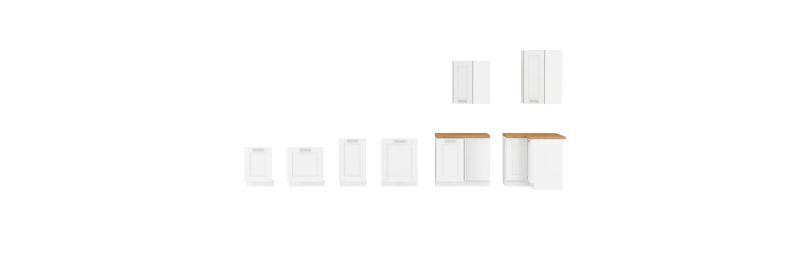 Dvířka na myčku LUNNA BÍLÁ ZM 713 x 596