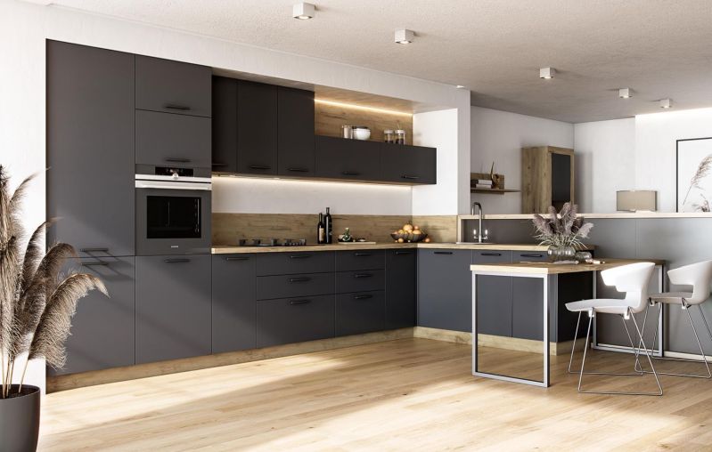 Spodní skříňka s šuplíky VENTO ANTRACYT D3S-40/82