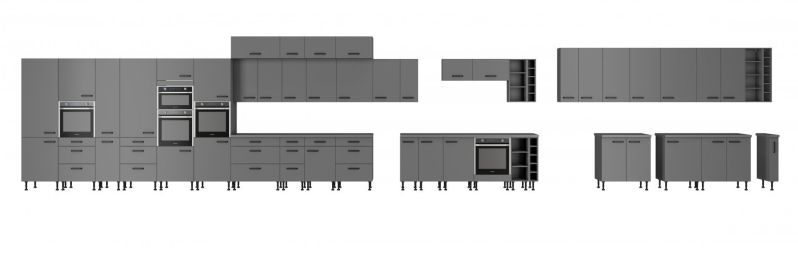 Horní skříňka NESA 40 G-72 1F