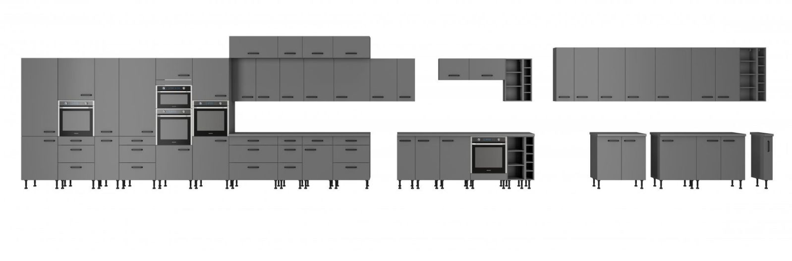 Spodní skříňka NESA 50 D 1F 1S BB