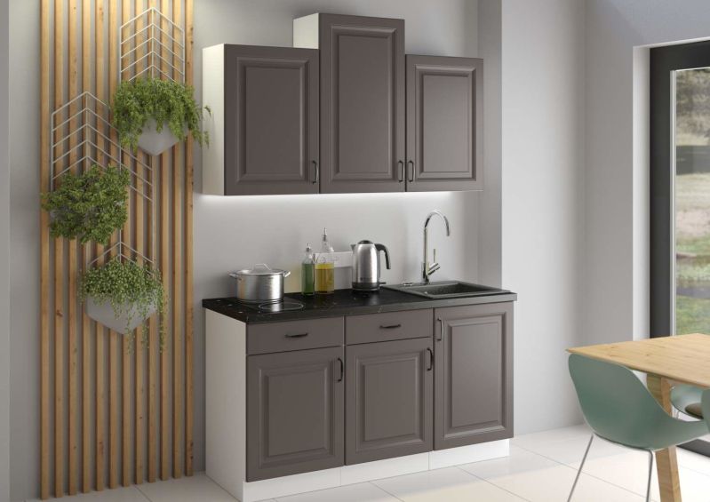 Kuchyňská linka STILLO GRAPHITE / BÍLÁ II.