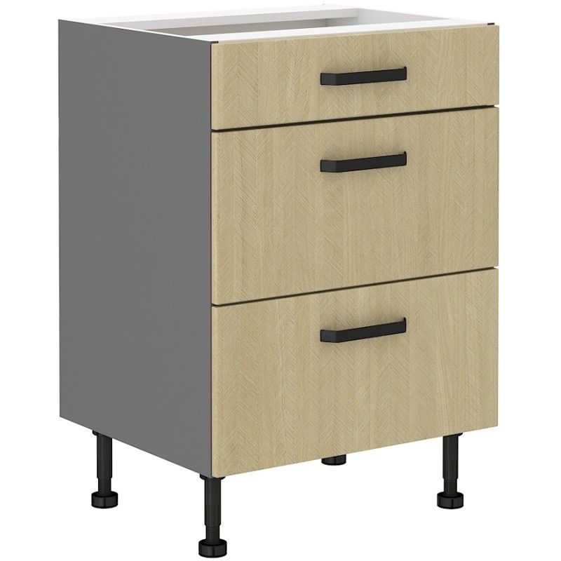 Spodní skříňka SCANDY 60 D 3S BB