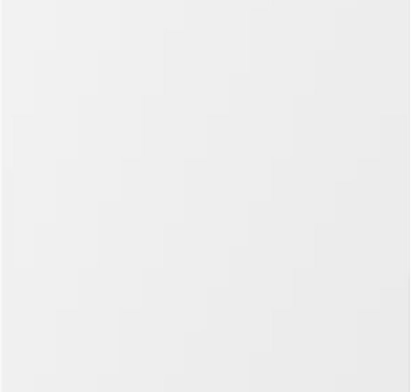 Krycí deska na zeď BÍLÁ