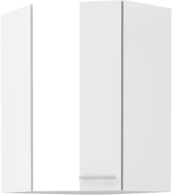 Horní rohová skříňka LARA WHITE 60x60 GN-90 1F