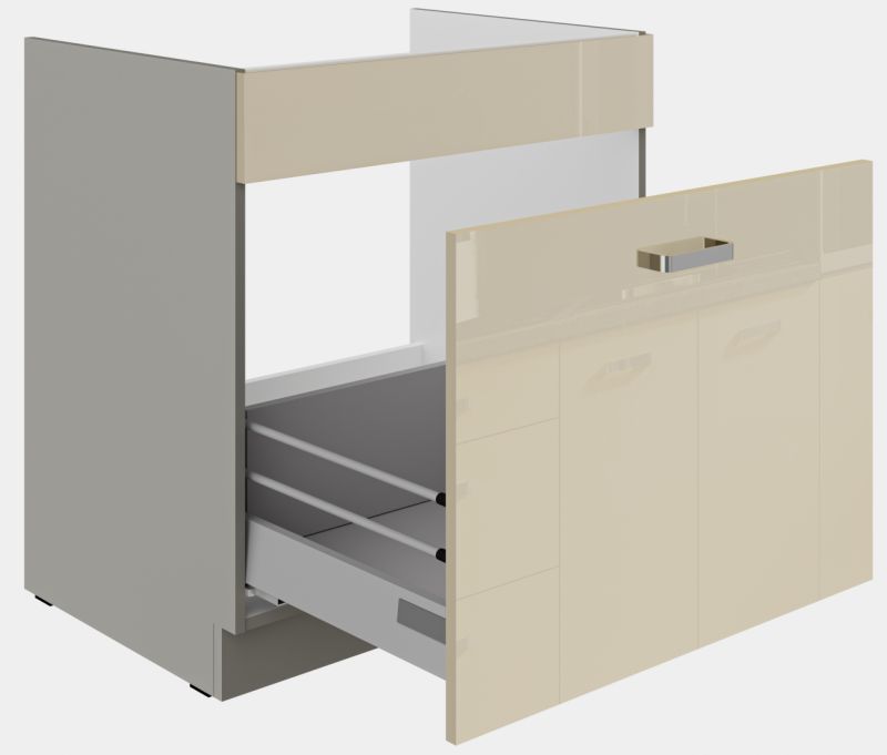 Spodní dřezová skříňka CARMEN 80 ZL 1S BB