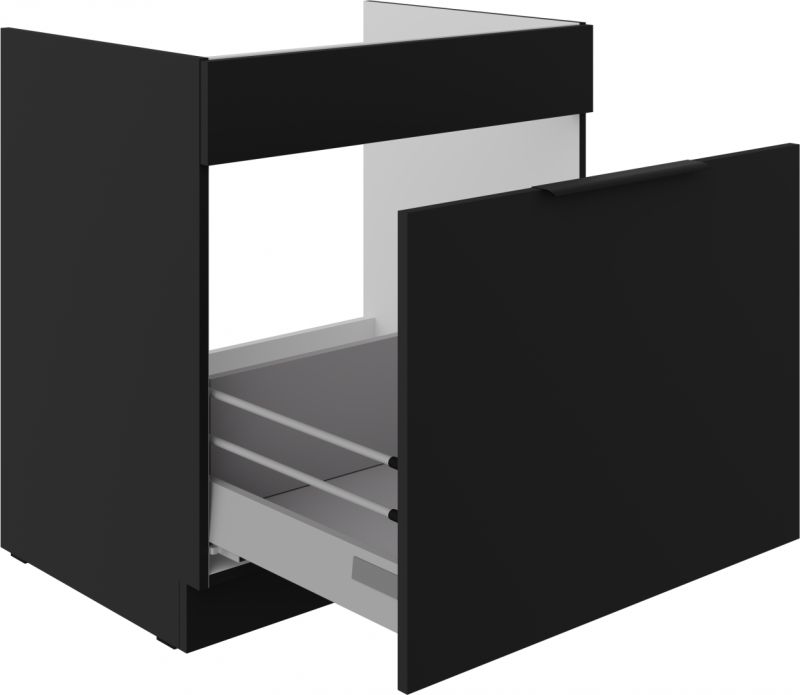 Dřezová skříňka s šuplíkem na koš SIENA 80 ZL 1S BB