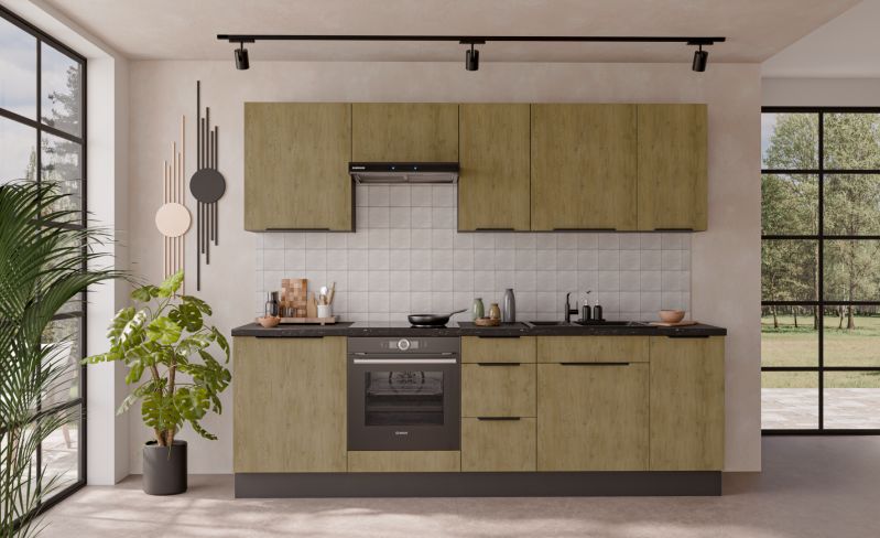 Kuchyňská linka CREMONA ANTRACIT