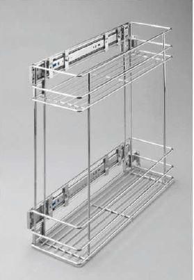 Spodní skříňka kargo koš CREMONA ANTRACIT 15 D CARGO BB