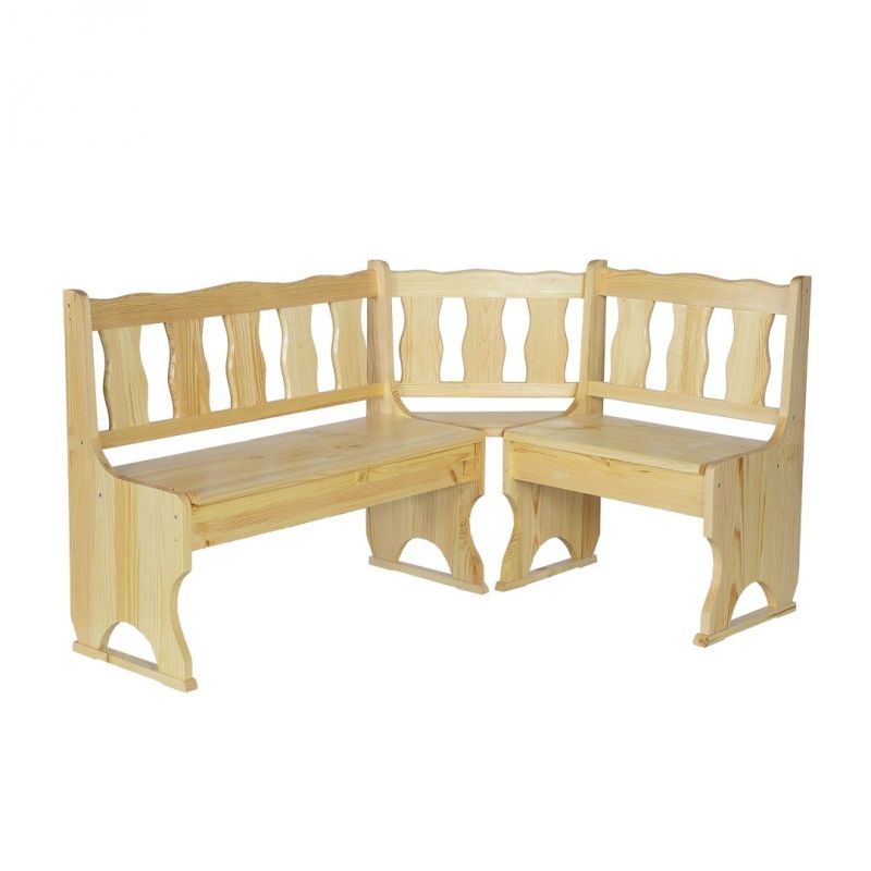 Jídelní rohová lavice I - moření olše