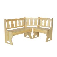 Jídelní rohová lavice I - moření olše