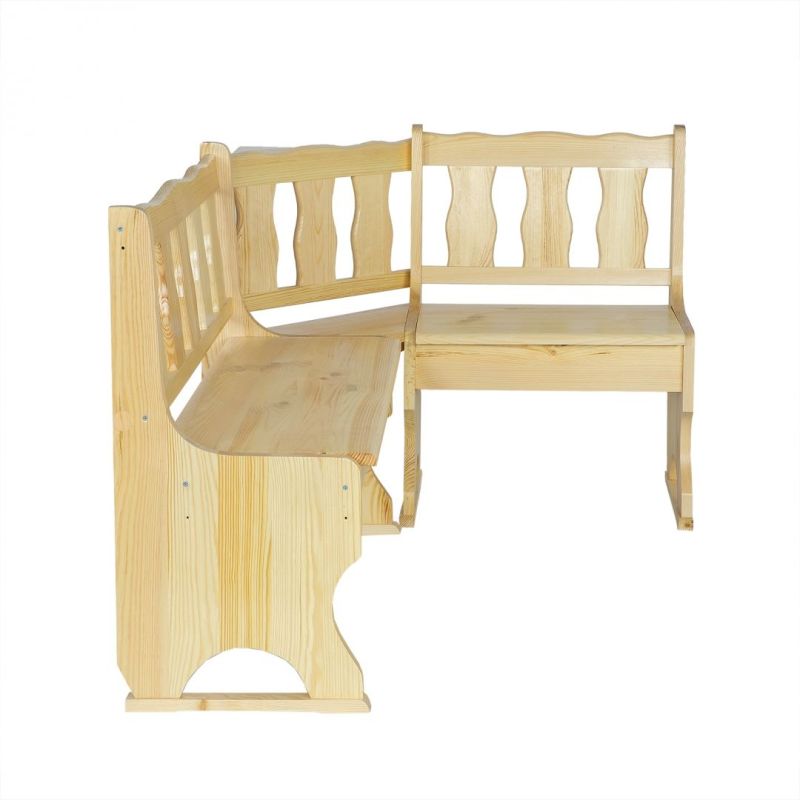 Jídelní rohová lavice I - moření olše