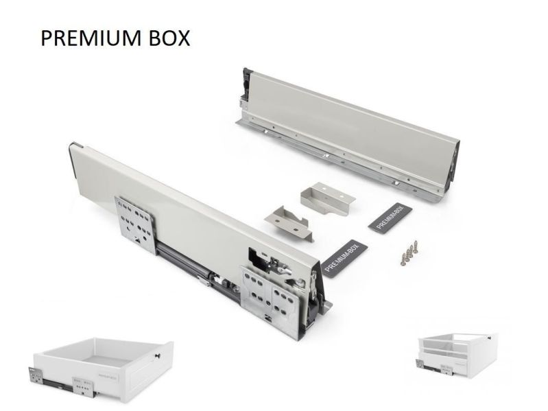 Spodní skříňka LUNNA BÍLÁ 40 D 3S BB