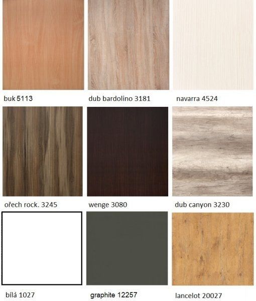 Horní skříňka ukončovací REA ALFA 57