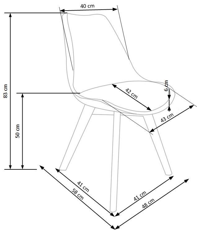 Jídelní židle K245