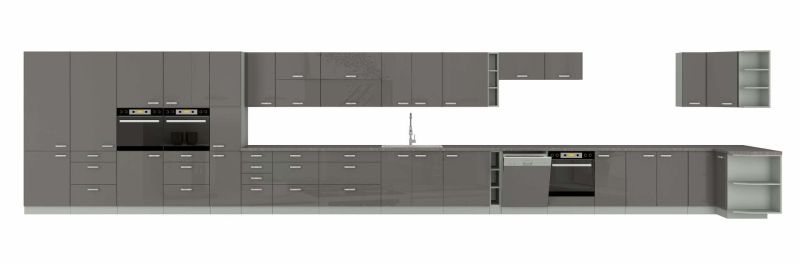 Spodní skříňka na vestavnou troubu GREI 60 D GAZ BB