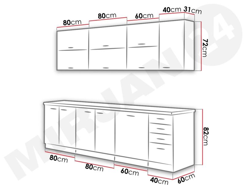 Kuchyňská linka GREI 3