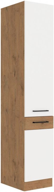 Vysoká potravinová skříň VIGGO BÍLÁ 40 DK-210 2F