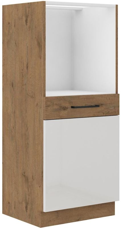 Skříň na vestavnou troubu VIGGO BÍLÁ 60 DP-145 1F BB