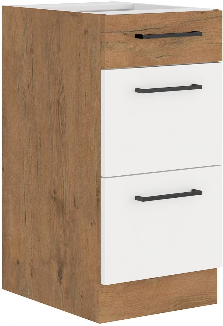 Spodní zásuvková skříňka VIGGO BÍLÁ 40 D 3S BB