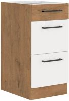 Spodní zásuvková skříňka VIGGO BÍLÁ 40 D 3S BB