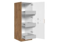 Potravinová skříň VIGGO BÍLÁ 50 DK-145 1F