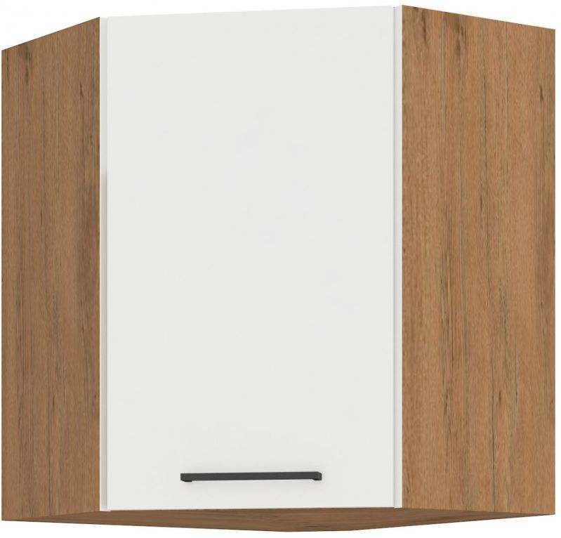 Horní skříňka rohová VIGGO BÍLÁ 60x60 GN-72 1F