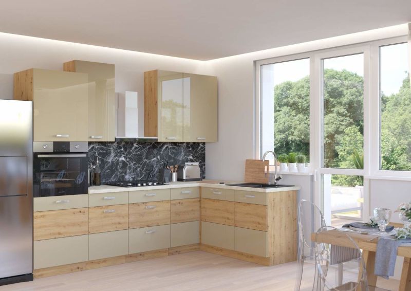 Kuchyňská linka ARTTISAN CAPPUCINO 1