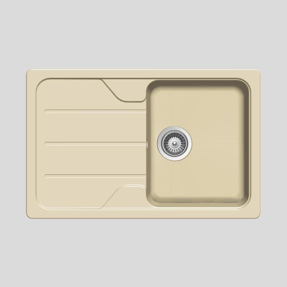 Granitový dřez s odkapem SIMPLA 45S