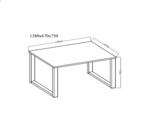 Jídelní stůl DUB ARTISAN I