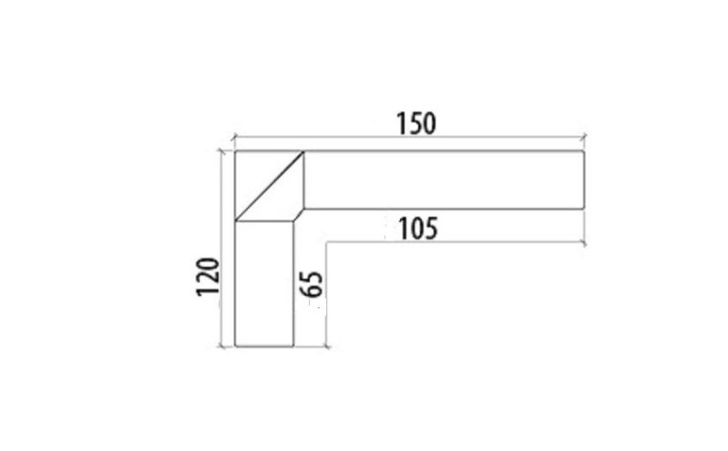 Jídelní rohová lavice II