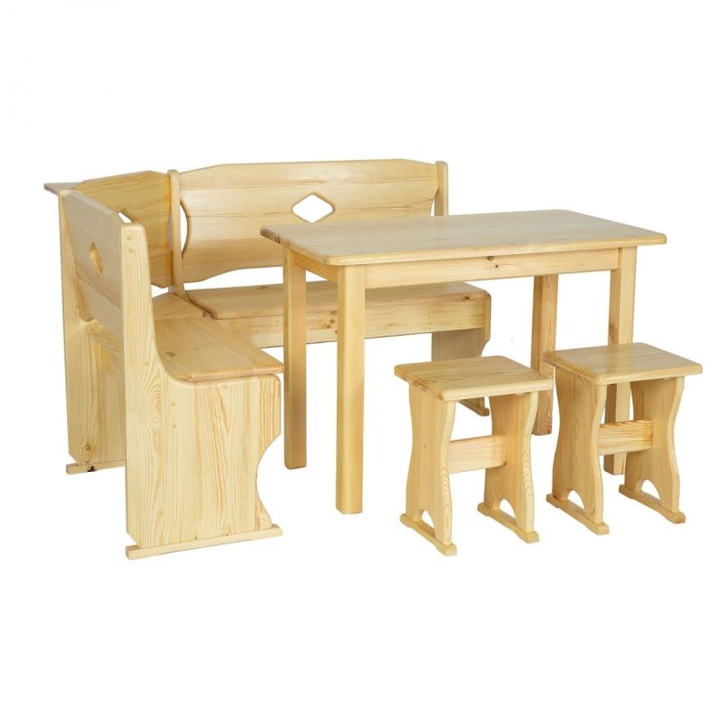 Jídelní set s rohovou lavicí II