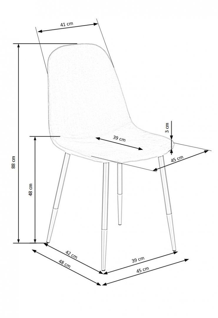 Jídelní židle K379