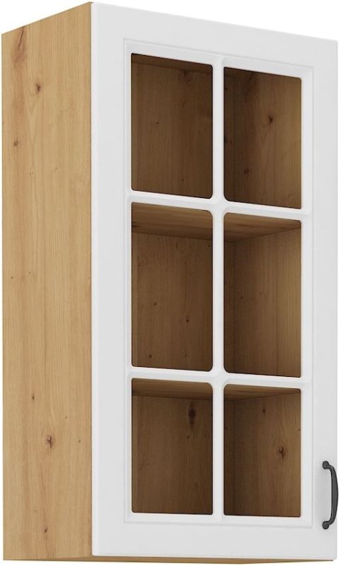 Vysoká horní skříňka STILLO BÍLÁ / ARTISAN 40 GS-90 1F